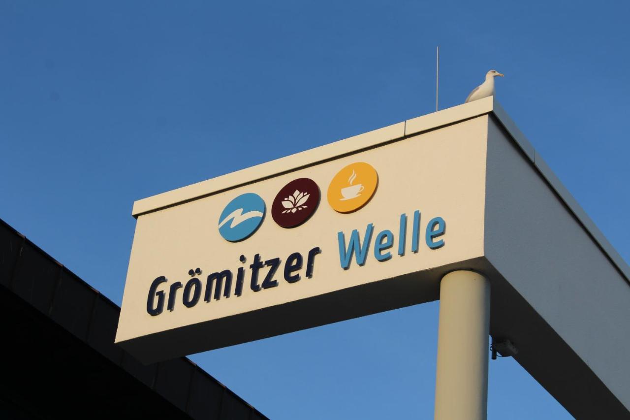 Ferienwohnungen Im Haus Strandburg Grömitz Exterior foto